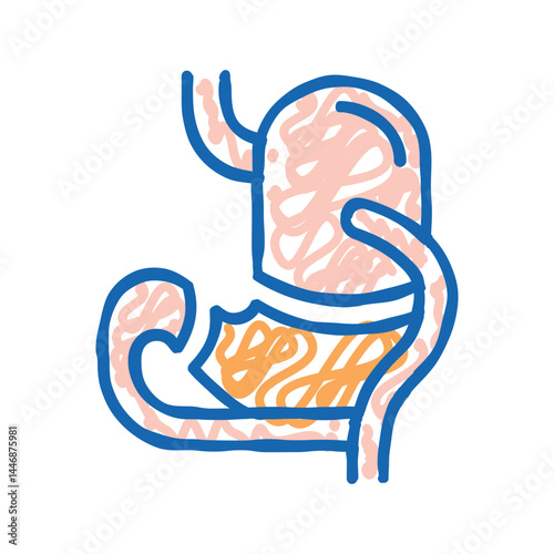 bdp bariatric icon doodle illustration