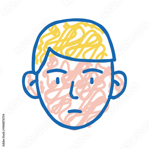 otoplasty disease icon doodle illustration