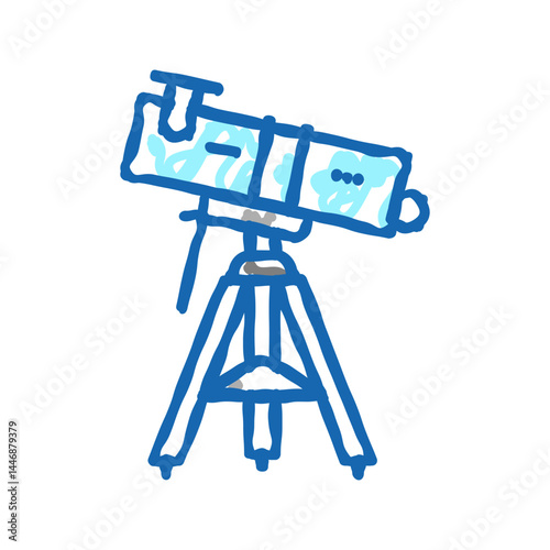 reflector planetarium icon doodle illustration
