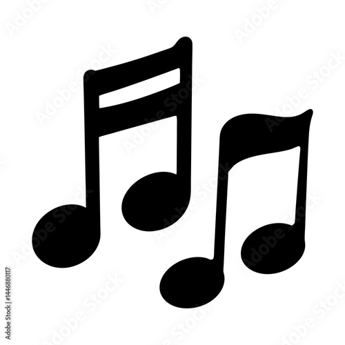 Download high quality music notes vector art for free music notation and musical composition design needs silhouette