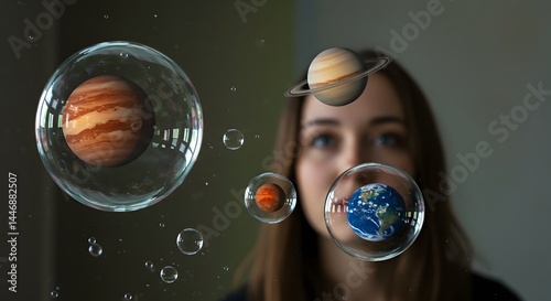 Futuristic Space Interface