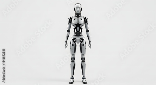 Futuristic Humanoid Robot