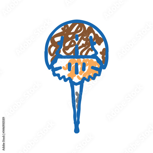 arthropod horseshoe crab ocean icon doodle illustration