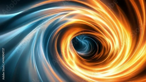 Wallpaper Mural Abstract swirling energy design with dynamic light and color Torontodigital.ca