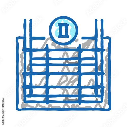 secondary reinforcement icon doodle illustration