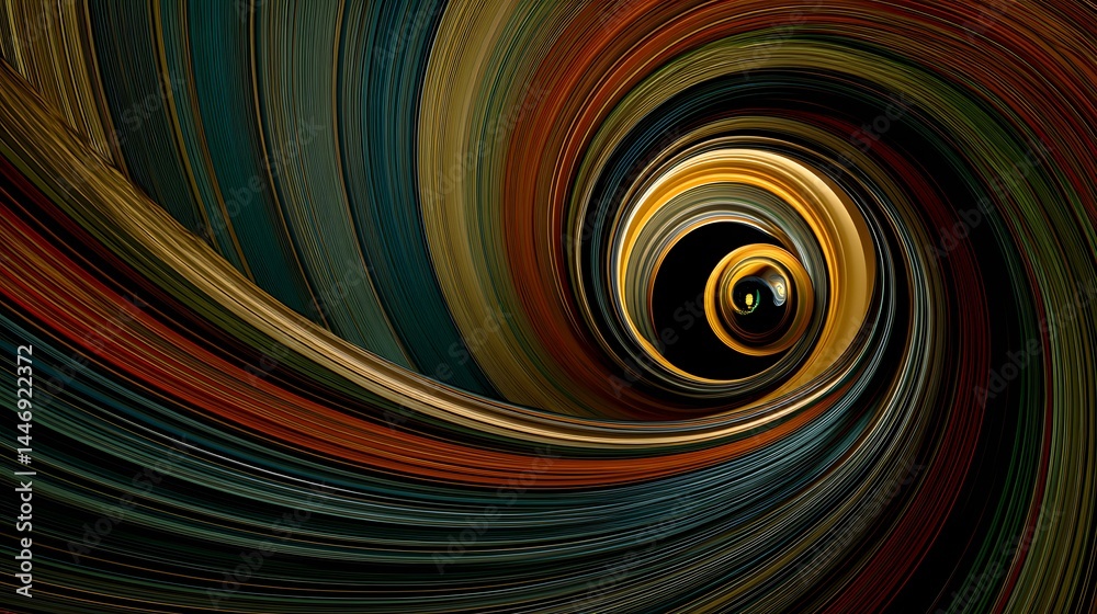 Naklejka premium of pranic healing with swirling colorful auras