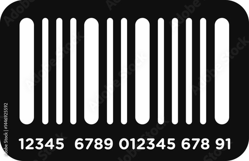 Barcode Vector Icon Stock Illustration