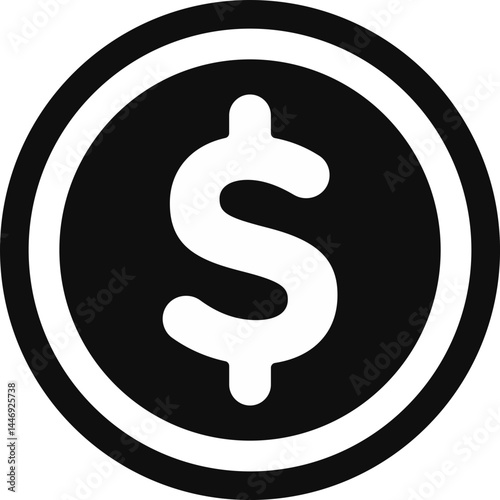 Magnifying Glass Search Vector Icon Stock Illustration