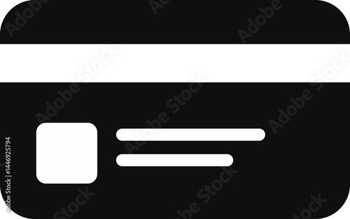 Piggy Bank Vector Icon Stock Illustration