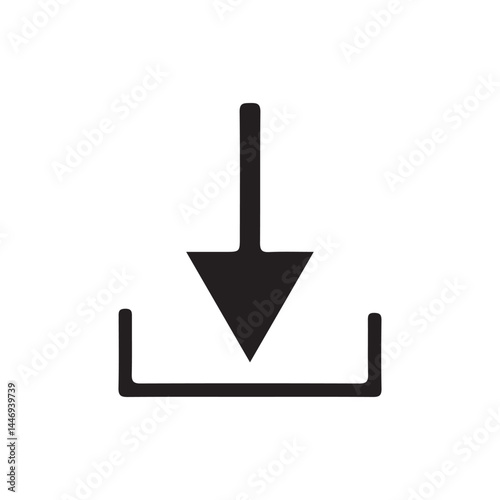 Download arrow icon sign vector.Trendy sweet symbol. Pixel perfect.vector  illustration EPS 10.