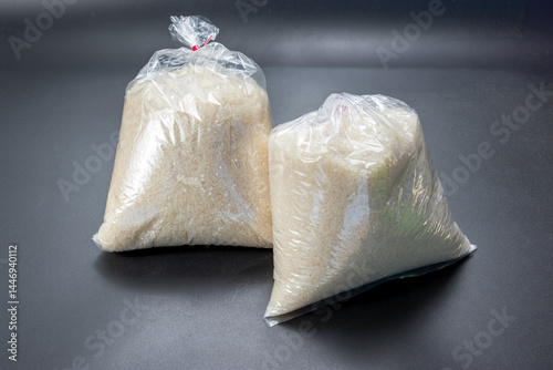 精米した米　袋  Polished rice bag