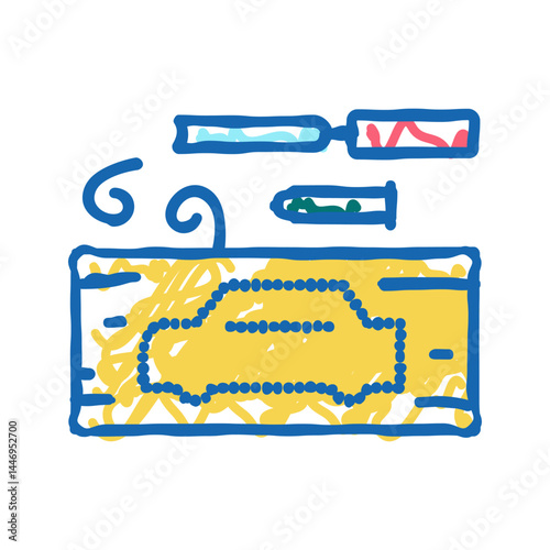 diy kits toys icon doodle illustration