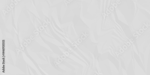 White crumpled paper texture . White wrinkled paper texture. White paper texture . White crumpled and top view textures can be used for background of text or any contents .	
