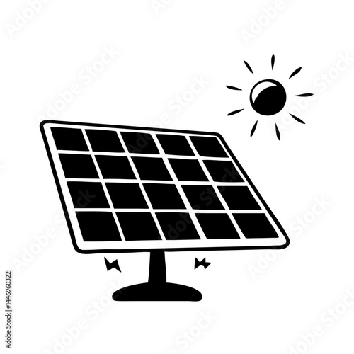 Solar Panel Energy Sustainable Power Clean Technology Renewable Resource Alternative Energy Source Eco Friendly Electricity Generation Sun Power