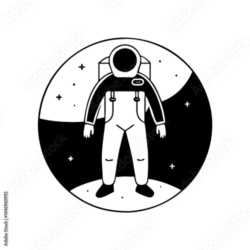 Astronaut on the Moon Surface Space Exploration Lunar Mission Cosmic Adventure Celestial Journey Starry Night Galactic Expedition Universe Discovery