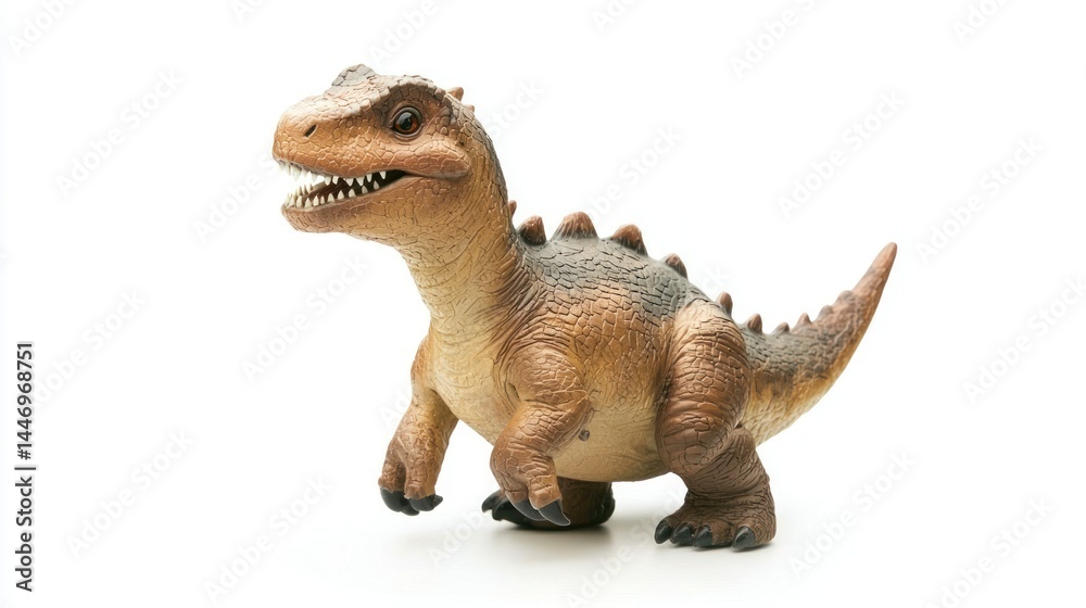 Chubby dinosaur isolated on white background Chubby dinosaur isolated on white background