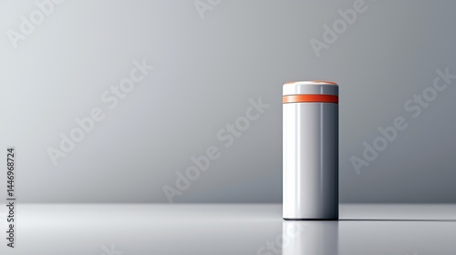 Wallpaper Mural Minimalist profile of a sleek drink container against a clean backdrop. Torontodigital.ca