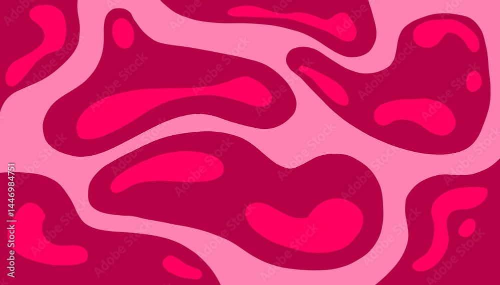Abstract background seamless pattern with blob shapes and texture. Modern graphic print with liquid organic shapes, bright paint splashes and spots. Trendy summer pattern, vector illustration Abstract background seamless pattern with blob shapes and texture. Modern graphic print with liquid organic shapes, bright paint splashes and spots. Trendy summer pattern, vector illustration