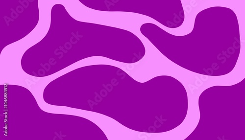 Abstract background seamless pattern with blob shapes and texture. Modern graphic print with liquid organic shapes, bright paint splashes and spots. Trendy summer pattern, vector illustration 