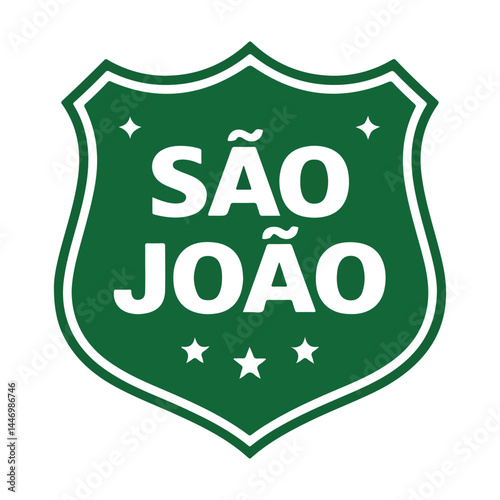 Esporte Clube São João Football Club Crest Vector 2