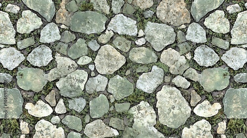 Stone pavement texture background
