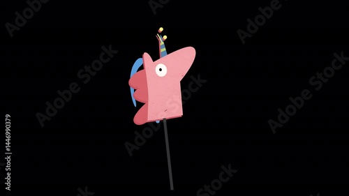 Lollipops Sticker Reactions Motion Graphics Pack of colorful 2D lollipops with expressive emoji faces. 4K resolution with alpha channel.
