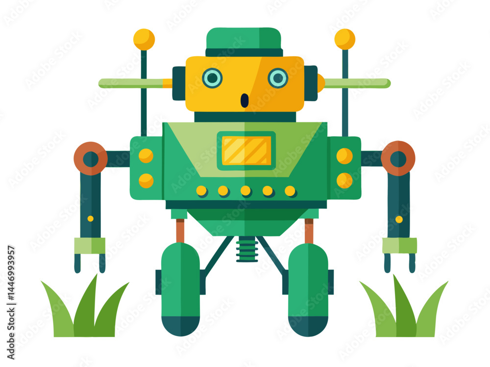 Fototapeta premium multipurpose smart farming robot