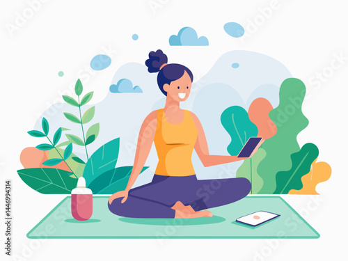 yoga without distraction 