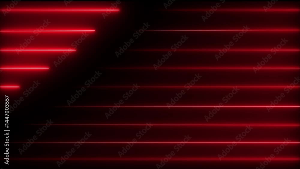 Animated glowing red color wave neon lines on isolated black background. neon line animation video with black background. Shape glowing red neon design neon lines movement animated background. Animated glowing red color wave neon lines on isolated black background. neon line animation video with black background. Shape glowing red neon design neon lines movement animated background.