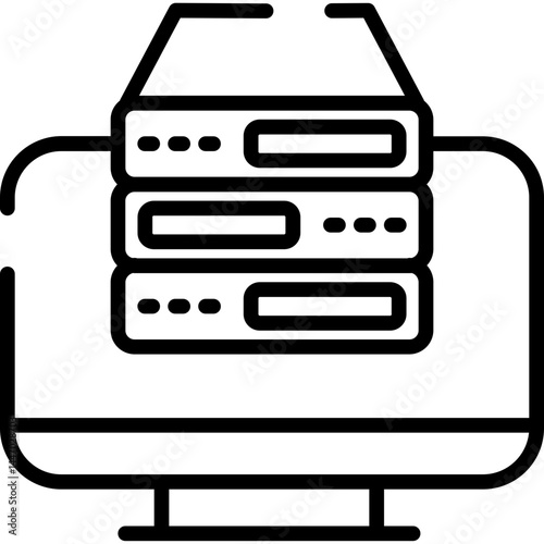 Web Development line icon