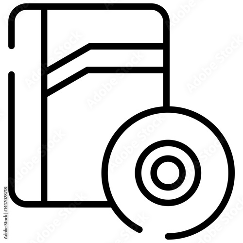Software line icon
