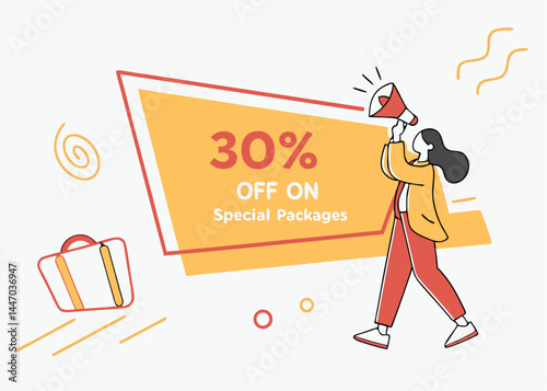 Limited time and exclusive offer sale banner