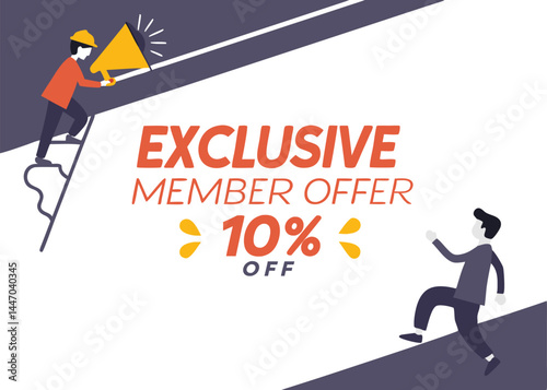 Limited time and exclusive offer sale banner