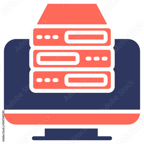 Web Development mixed color icon