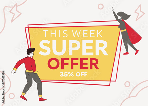 Limited time and exclusive offer sale banner