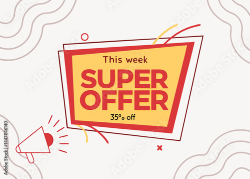 Limited time and exclusive offer sale banner