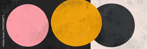 Abstract circles of color