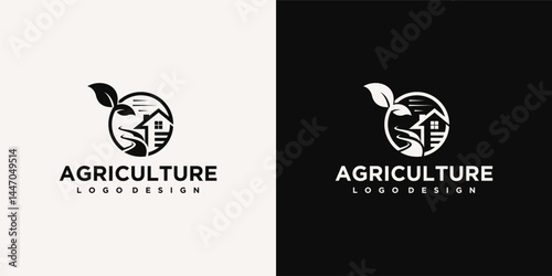 Agriculture Logo Abstract Concept Unique