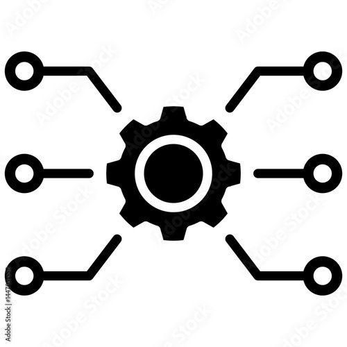 Setting Server glyph icon