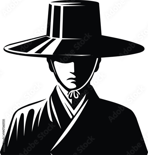 Ceremonial Hat Silhouette