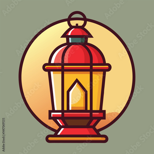 lantern vector