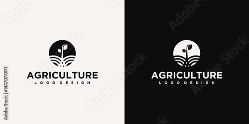Agriculture Logo Abstract Concept Unique
