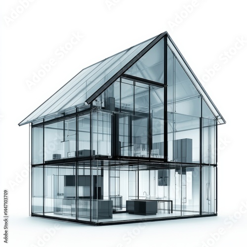 Modern Glass House Design Showcasing Transparent Architecture