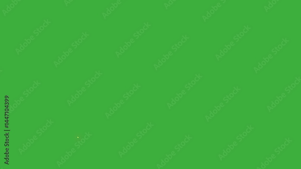 Animation video loop cartoon neon element effect moving on green screen background Animation video loop cartoon neon element effect moving on green screen background