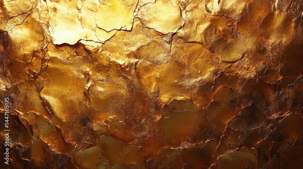 Detailed abstract texture golden background with shimmering surface patterns Detailed abstract texture golden background with shimmering surface patterns