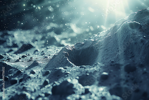 The asteroid realm wild terrain and secretive crevices paint a picture of cosmic isolation that fills the mind with awe.