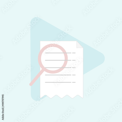 no transaction history yet flat style design illustration concept. Modern concept for empty status ui, infographic, icon