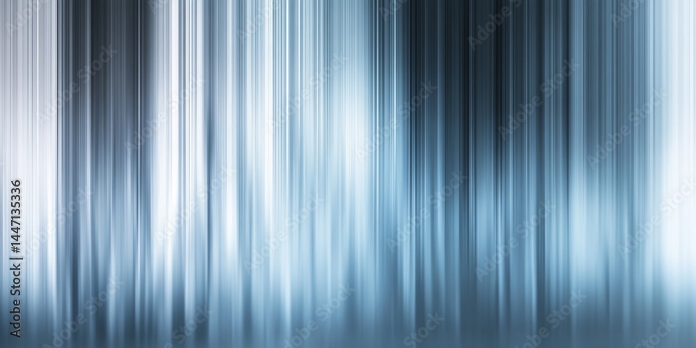 Fototapeta premium Abstract bluegray vertical streaks like rain