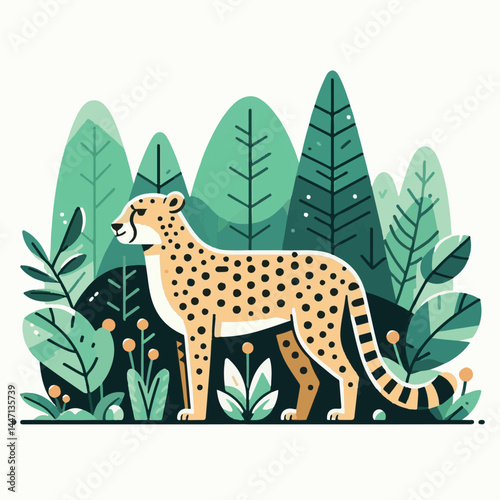 cheetah, animal, cat, safari, nature, african, africa, wildlife, wild, illustration, print, leopard, background, vector, design, fabric, seamless, pattern, fur, abstract, jungle, camouflage, fashion, 