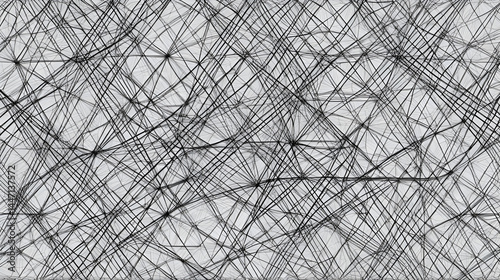 Abstract geometric mosaic, infinitely repeatable , network, lines, grid
